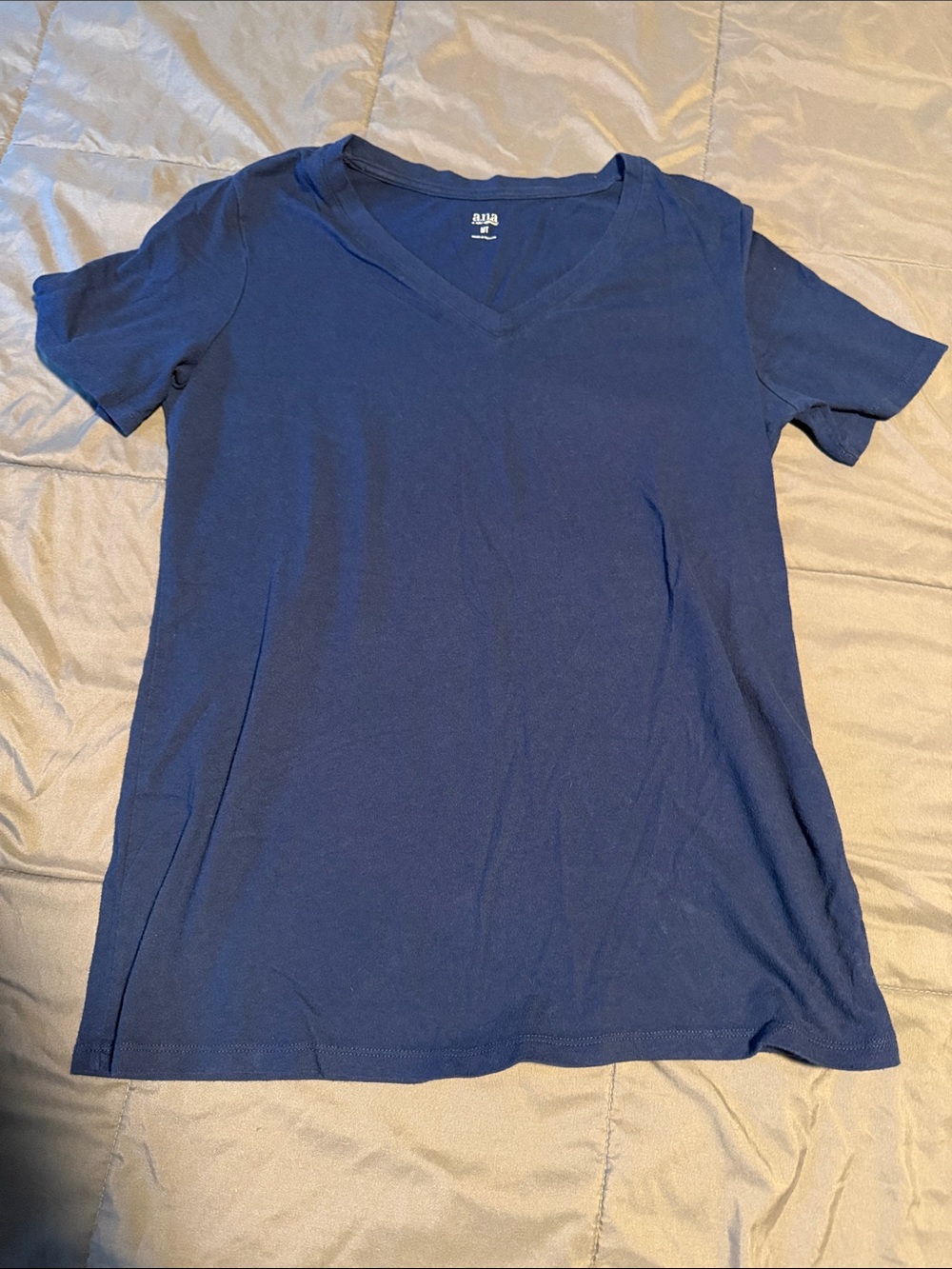 a.n.a Deep Navy Crewneck Tee